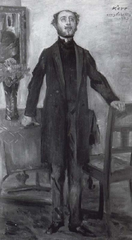 Portrat Alfred Kerr, Lovis Corinth